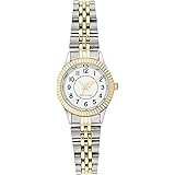 Amazon Essentials Women's Easy to Read Two-Tone Bracelet Watch, AE/5005WTTT