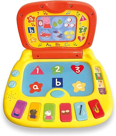 Peppa Pig PP02 Laugh & Learn Toy Laptop Kids Interactive Learning Unit