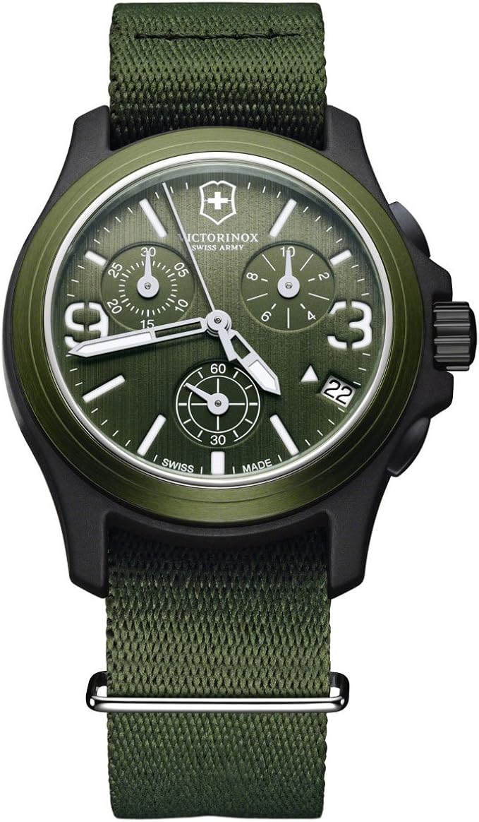 Victorinox Swiss Army Active Original 241531 Reloj cronógrafo de Cuarzo para Hombre, Correa de Victorinox Swiss Army Active Original 241531 Reloj cronógrafo de Cuarzo para Hombre, Correa de
