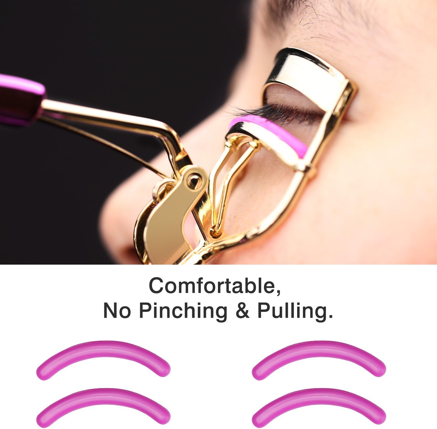 Luxspire Eyelash Curler with 4Pcs Refill Pads - Image 5