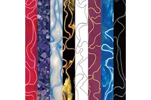 Penn State Industries WXFUN97 16pc Funline Acrylic Pen Blank Combo Pack 5/8" x 5/8" x 5" Square (Group C)