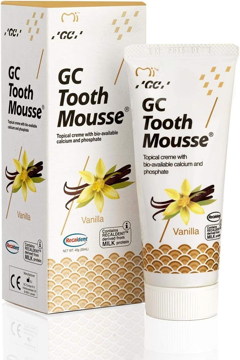 GC Mousse 40g Tube - 1 Pcs - Vanilla Toothpaste