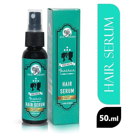 Buy Richfarmer Feather Hair Serum For Women Men With Vitamin E