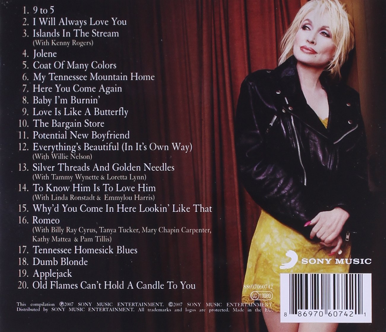CD Album Dolly Parton The Very Best Of Dolly Parton Original