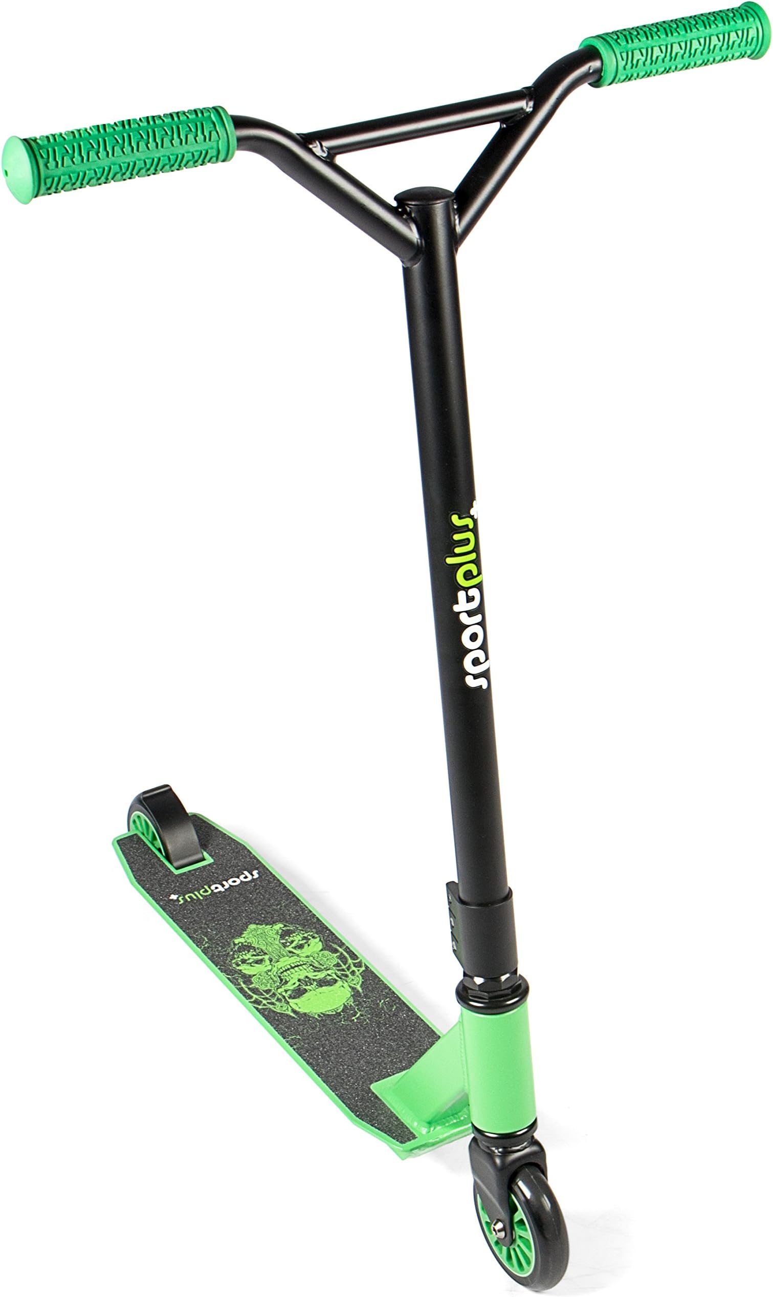 SportPlusStunt Scooter with ABEC-9 Bearings and PP Wheels – Freestyle Scooter with Robust Frame Perfect for Performing Tricks