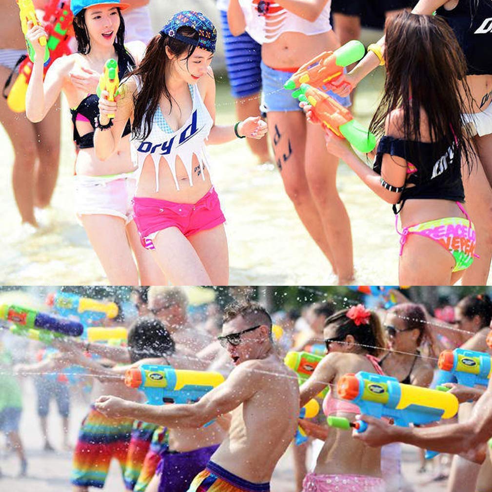 Queta Wasserpistolen mit Langstrecken-Sprinklerrohr, Wasserblaster Super Soakers Beach Toy für Kinder von 7 bis 14 Jahren 1000ML Extra Large Tank