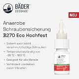 Bäder Threadlocker B270Eco 10ml High Strength Green Heat Resistant view 2