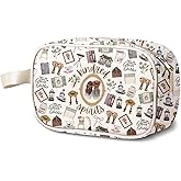 MAOFAED Literary Book Theme Organizer Bag for Book Lover, Bookish Merchandise, Kindred Spirits Clear Bags(kindred spiritTM)