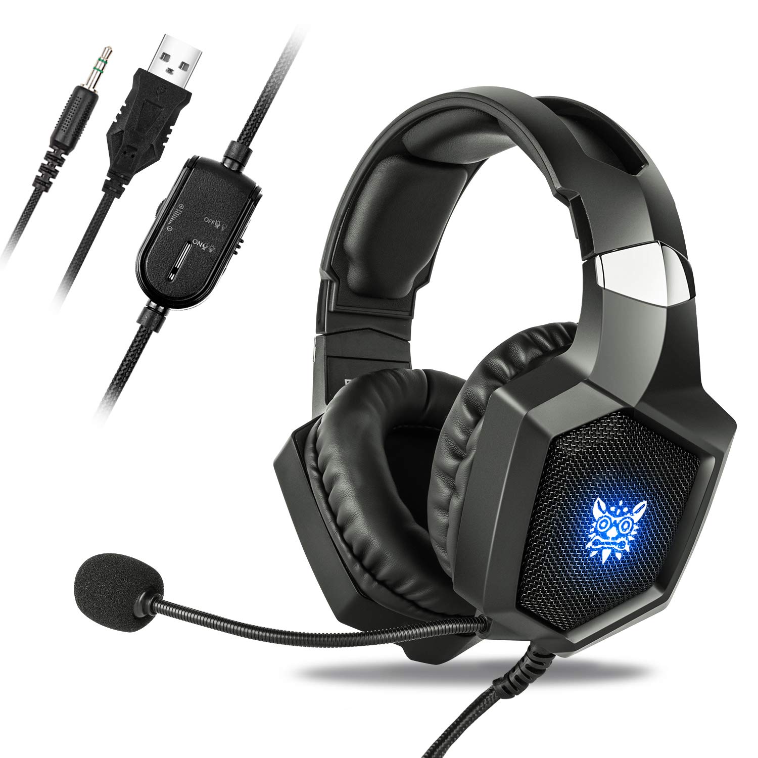 Gaming Headset Compatible Xbox One, Fuleadture