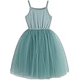 GSVIBK Baby Girls Tutu Dress Sleeveless Toddler Cotton Layered Tutu Dress Infant Tulle Dresses Princess Party Prom Dress