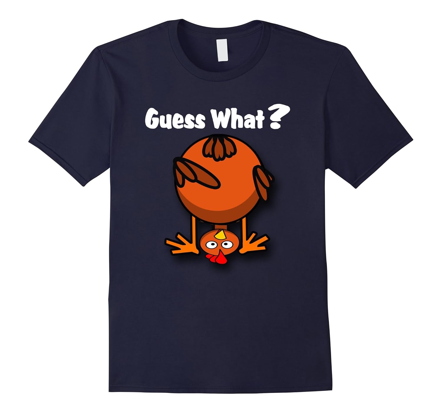 Guess What ? Chicken Butt T-Shirt: Funny Chicken Shirt-Rose