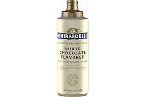 Ghirardelli White Chocolate Flavored Sauce Squeeze Bottle, 16oz