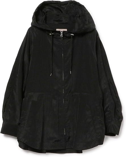 Amazon ビームスライツ ブルゾン ドロストワッシャー ショートブルゾン レディース ブラック Free Size コート ジャケット 通販