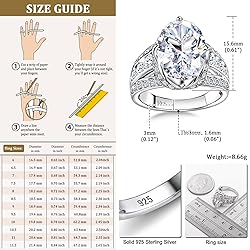 AGRULE Women's Chunky Signet Ring with 12.7 Carat
