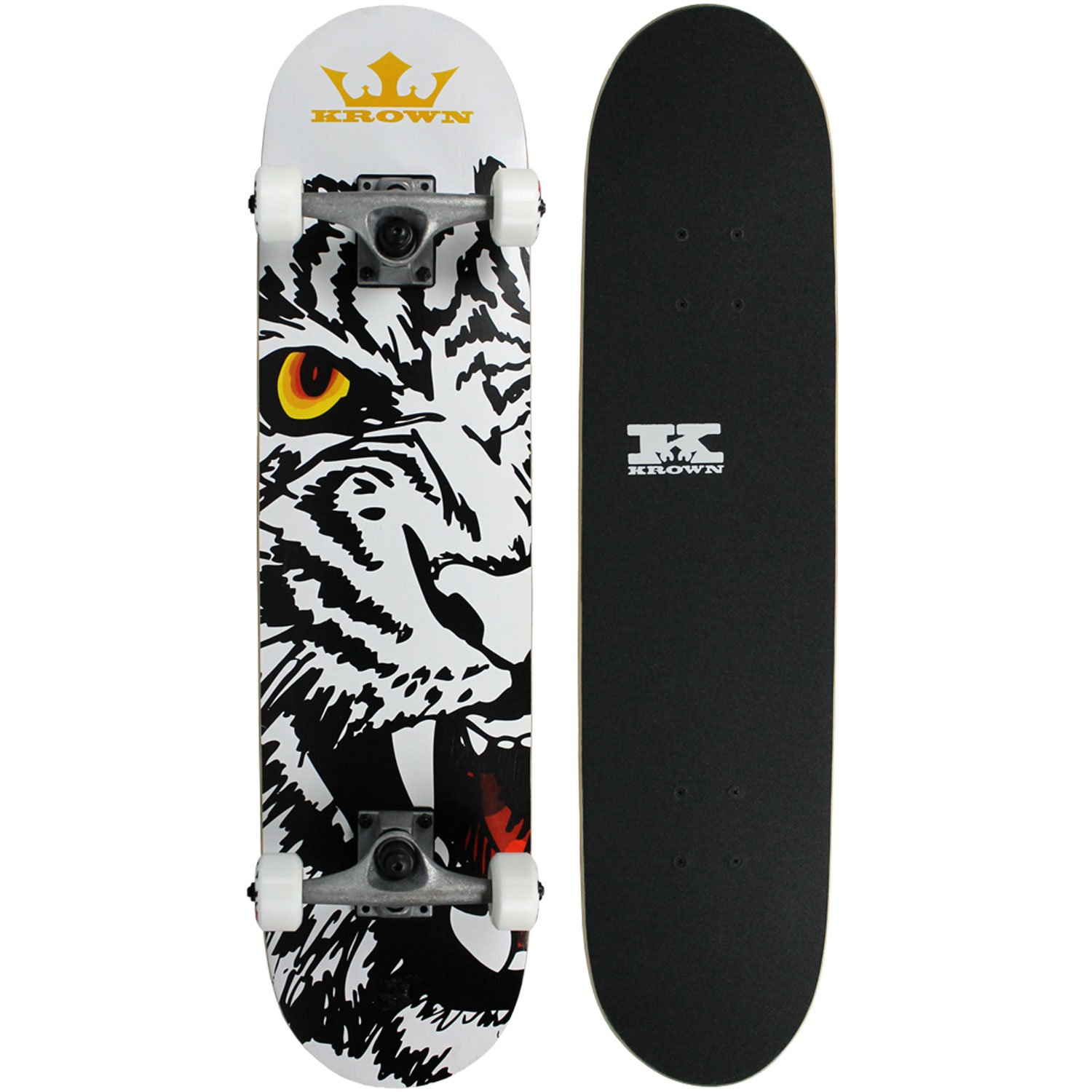Krown Rookie Graphic Complete Skateboard Amazon