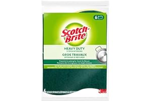 Scotch-Brite Heavy Duty Scrub Sponge- 6 Pack