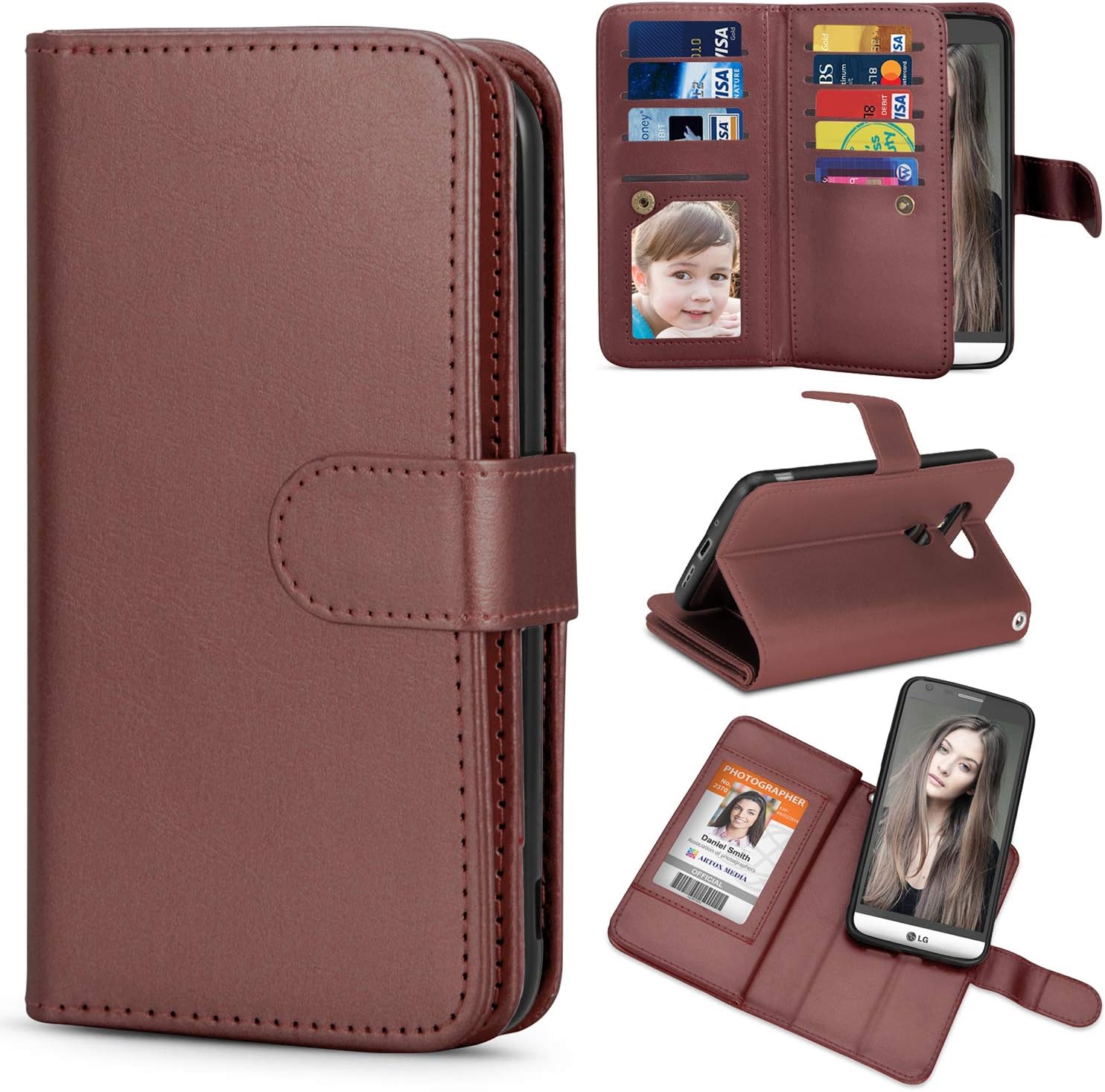 Best lg g5 leather phone case