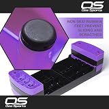 OZE SPORTS Aerobic Stepper Platform 2–5 Level Adjustable Purple 5 Steps view 5