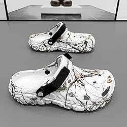 SECHRITE Mens Athletic Sports Garden Outdoor Clogs