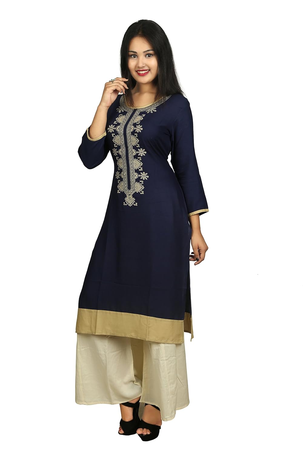 attire fashion cotton embroidered designed long kurti under 299 399 499 599 699