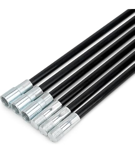 Imperial Polysweep BR0079 Round Chimney Brush, 8 In Dia Brush Polypropylene Trim