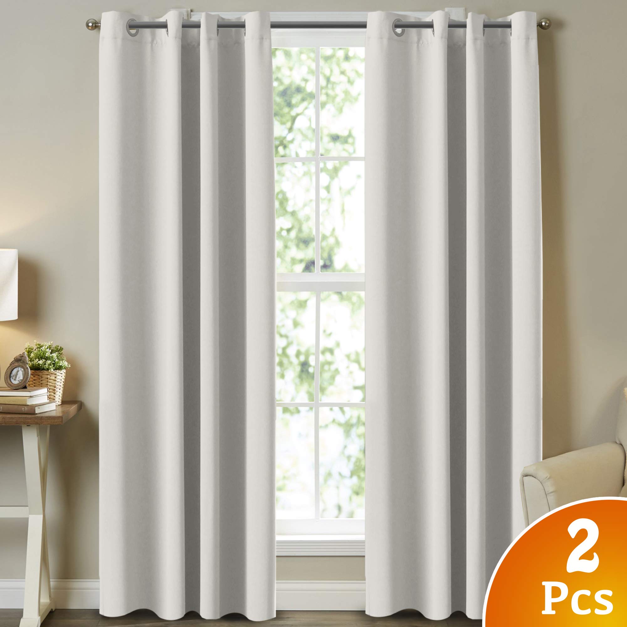 Exclusive Home Curtains Loha Linen Window Curtain Panel Pair 54