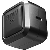 NOCO XGrid X30: 30W USB-C Charger – Single Port Type C Power Adapter, GaN Fast Charging with PD 3.0, QC 4.0+, PPS, Smart Powe