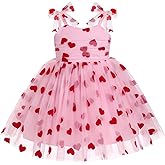 IBTOM CASTLE Toddler Baby Girl Birthday Dress Floral Sequin Tulle Tutu Dresses for Pageant Party Cake Smash Photoshoot