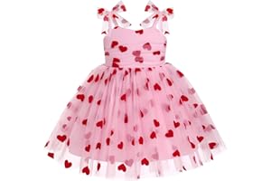 ODOLDI Baby Girl Birthday Dress Sleeveless Spaghetti Straps Princess Tutu Dress Toddler Cake Smash Party Photoshoot Tulle Dresses