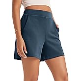 ODODOS Modal Soft Relaxed Shorts with Pockets for Women High Wasit Casual Shorts