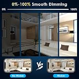 BROTOU 6 Pack R7S 300W Halogen Bulbs 118mm 230V 4480LM 2800K Dimmable Floodlight view 4