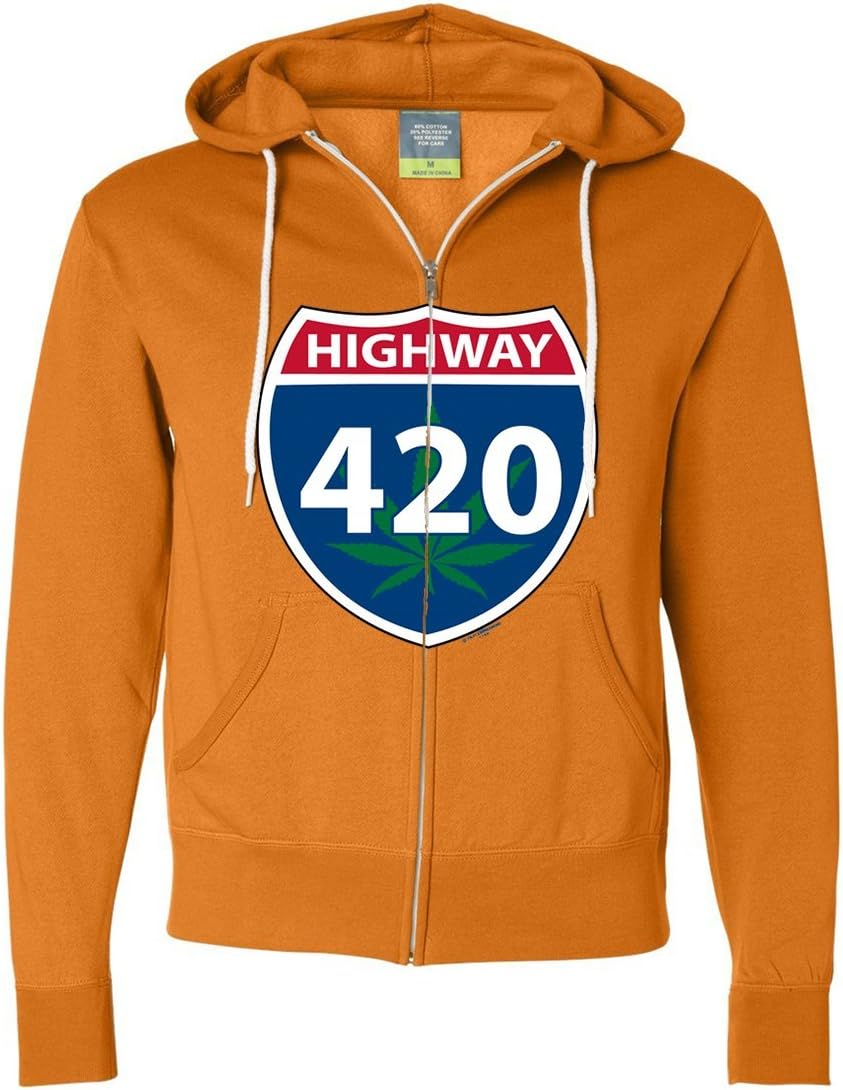 Highway 420 Zip-Up Hoodie
