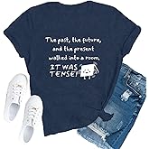 TUPOSU Teacher Shirts for Women English Teachers are Lit T-Shirt Teaching Life Appreciation Short Sleeves