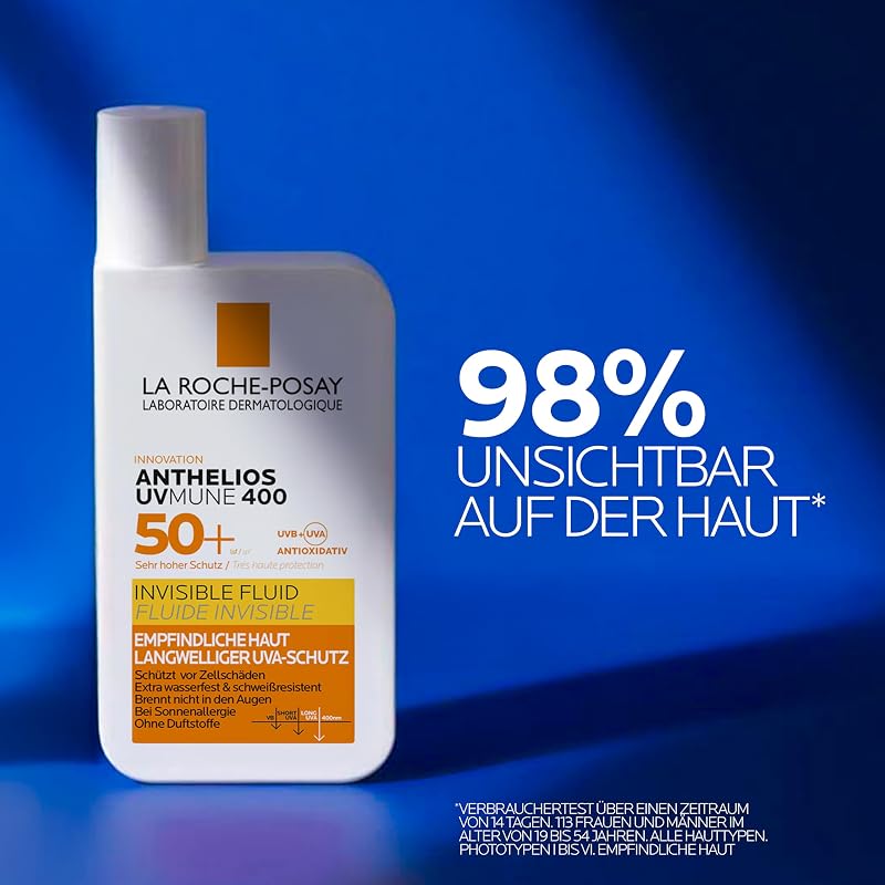 Anthelios Invisible Fluid Sonnencreme Gesicht, LSF 50+ 50 ml