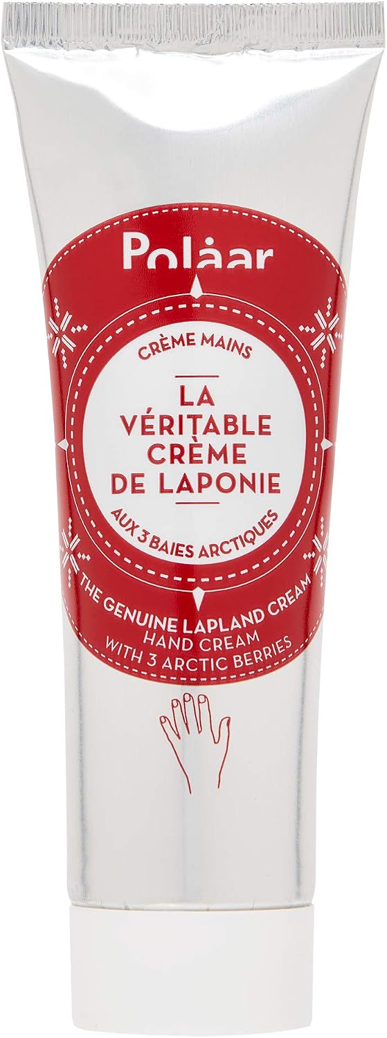 Polåar, Hand Cream, The Genuine Lapland Cream With 3 Arctic Berries, Natural Moisturizing Skin Care, Cruelty Free