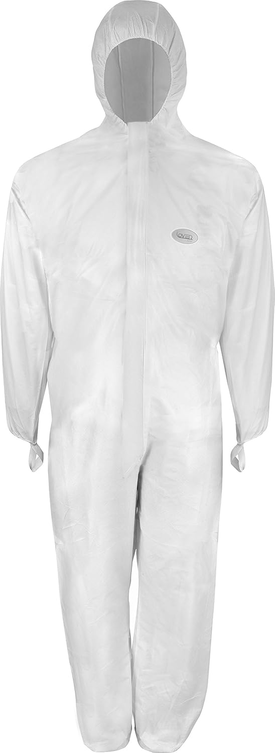 ASATEX CS500E Eco Chemical Protection Overalls White (Pack of 50
