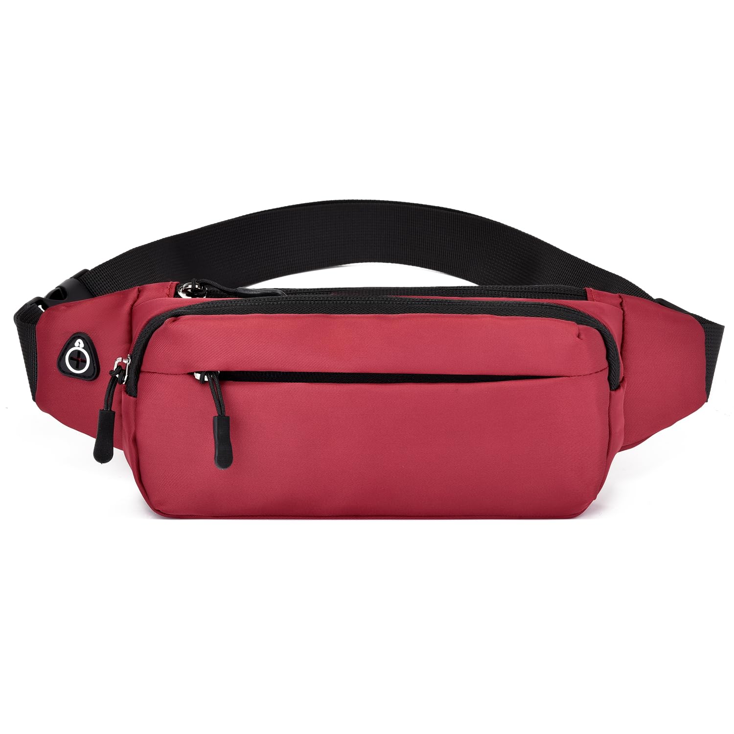 Bumbags Waist Fanny Packs for Men Women Fashion Bum Bag with Adjustable Belt for Sport Running Hiking Jogging Travel Cycling Walking Dog Boys Ladies (red) — image 1