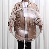 HKYOOD 30 Inch Bobo Balloons, 15 Pcs Bubble Balloons Clear Balloons for Stuffing Helium Style Large Transparent Balloons for Birthdays Anniversary Weddings Baby Showers Christmas Party Decorations