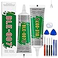 Ganbaro 3.5 oz Phone Glue, Clear Craft Adhesive Kit for Electronic Screen Repair, Cell Phone Screen (50ml*2)