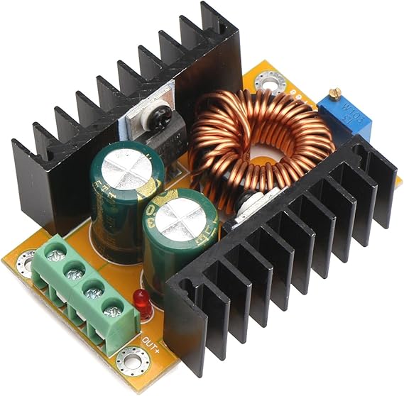 Modulo Convertitore Boost/Buck DC-DC ZK-5KX 0.6-36V 5A - Regolatore Tensione Programmabile Con Display LCD