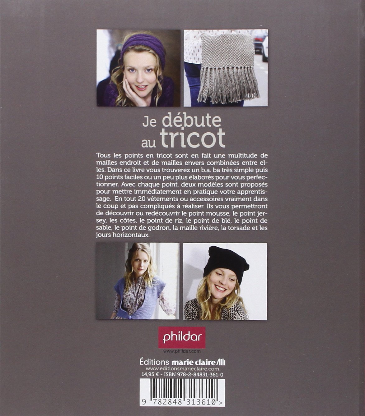 je debute au tricot