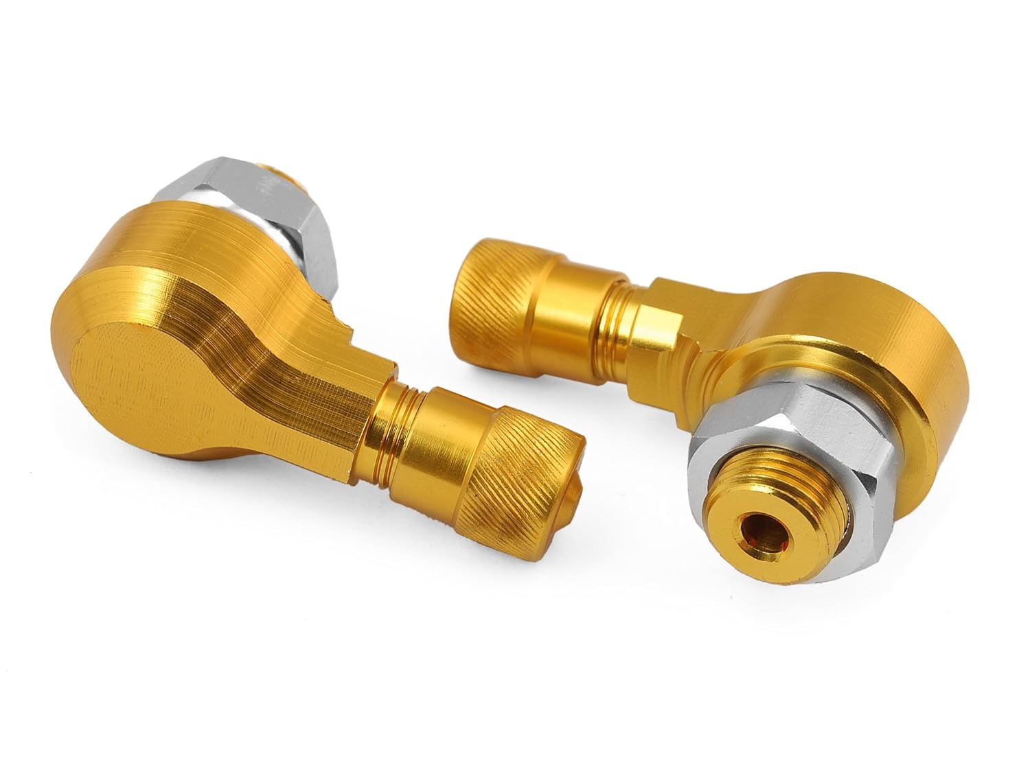 Motorcycle Fitting Tire Racing Tubeless Tyre Valves Angled Tire Valve