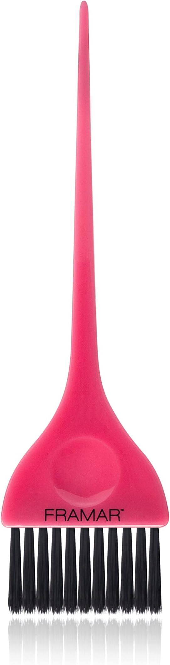 FRAMAR Classic Hair Colour Brush – Pink Tinting Brush for Highlights Kit