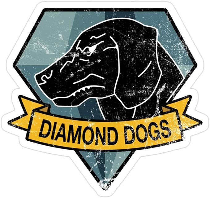 VFreeM (3 PCs/Pack) MGS Diamond Dogs Logo 3x4