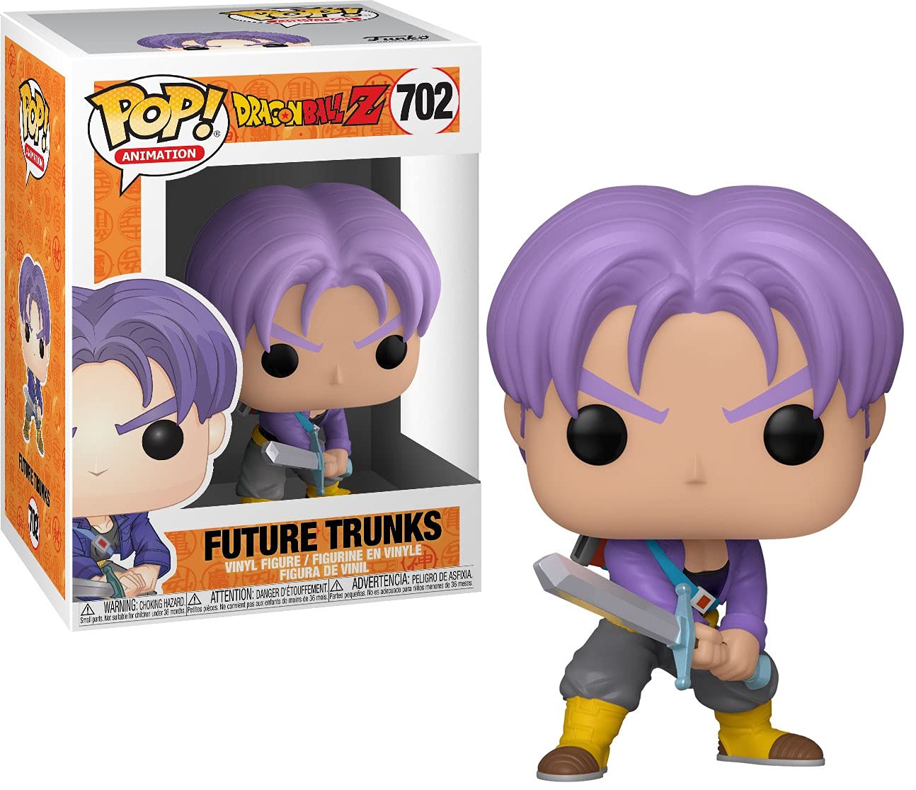 Funko POP! Animation: Dragon Ball Z - Trunks Dragonball - Collectable Vinyl Figure - Gift Idea - Official Merchandise - Toys for Kids & Adults - Anime Fans - Model Figure for Collectors and Display