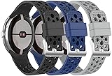 Nigaee 3 Pack Soft Silicone Bands Compatible for
