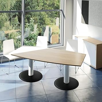 Tische Weberburo Optima Runder Besprechungstisch Esstisch Kuchentisch Tisch Bernstein Eiche Rund O 100 Cm Kuche Haushalt Wohnen Cerocero Mx