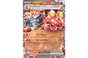 Magcargo ex - 029/167 - Ultra Rare - Twilight Masquerade - Pokémon TCG