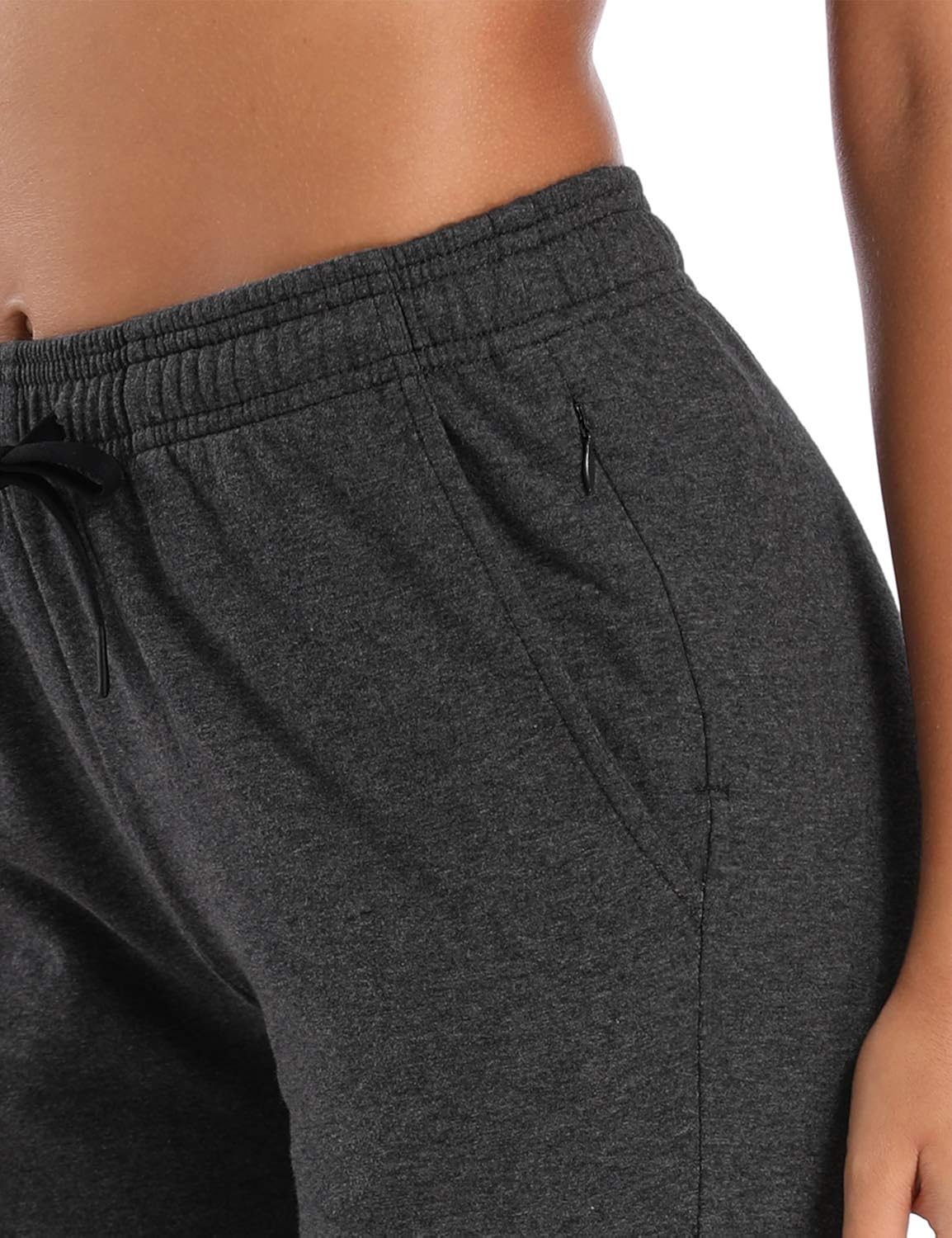 Safort 28" 31" 34" Inseam Regular Tall 100% Cotton Sweatpants Joggers 3 Pockets at  Women’s Clothing store