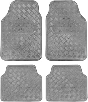 Amazon Com Bdk Mt 642 Cb Carbon Design Floor Mat For Car Auto